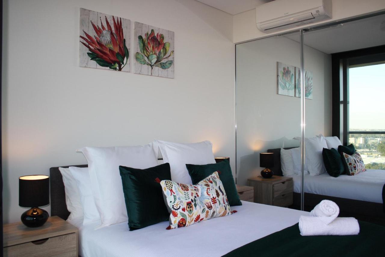Stunning Views Sydney Olympic Park Apartment Exterior foto