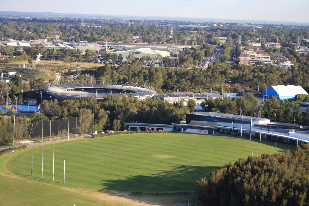 Stunning Views Sydney Olympic Park Apartment Exterior foto