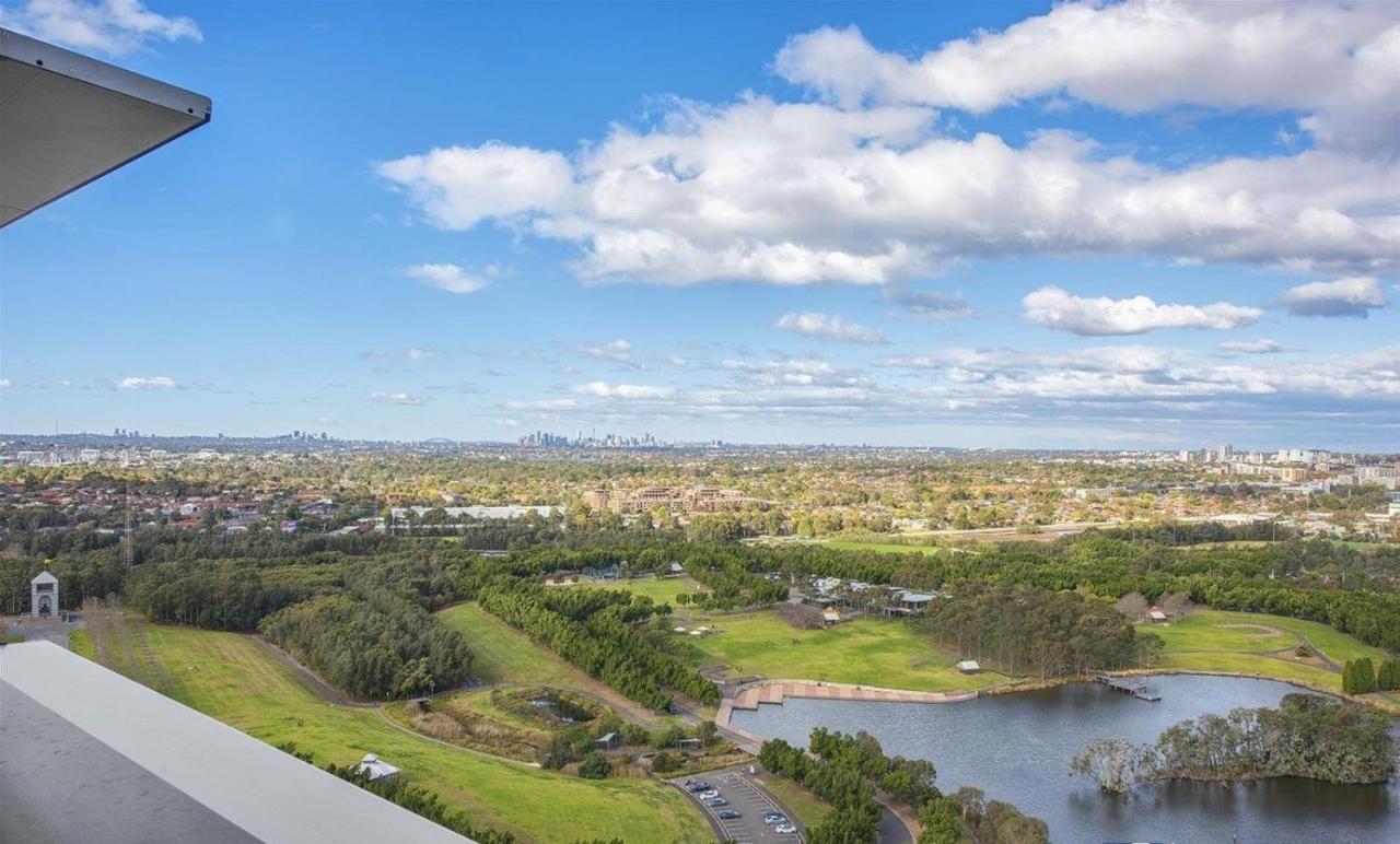 Stunning Views Sydney Olympic Park Apartment Exterior foto